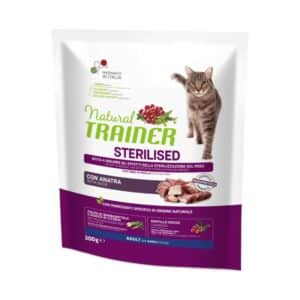 NATURAL TRAINER Cat adult Sterilised su antiena 300g