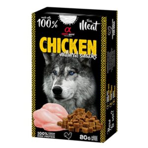 ALPHA SPIRIT NATURAL DOG skanėstai šunims su vištiena 80g