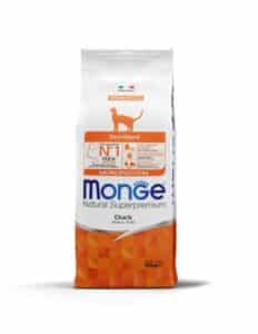 Monge Dry Cat Adult Monoprotein sterilizuotoms katėms su antiena 10 kg