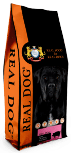 Real Dog Adult  All Breeds su kiauliena ir ryžiais 20kg