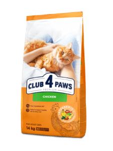 CLUB 4 PAWS Premium visavertis sausas maistas suaugusioms katėms su vištiena, 14 kg