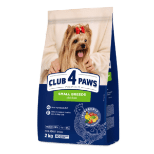CLUB 4 PAWS Premium visavertis sausas maistas suaugusiems mažų veislių šunims, 2 kg