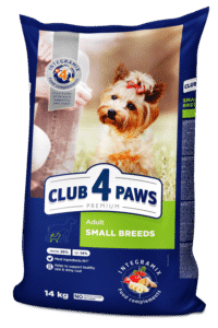 CLUB 4 PAWS Premium visavertis sausas maistas suaugusiems mažų veislių šunims, 14 kg
