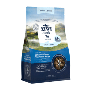 Ziwi Peak Steam&Dried Dog Lamb with Green Vegetables sausas maistas šunims 800 g