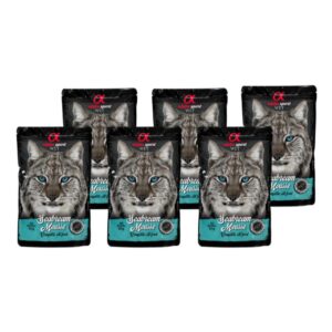 ALPHA SPIRIT WET putėsiai katėms su dorados žuvimi 85g 6vnt