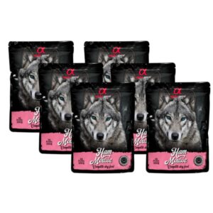 ALPHA SPIRIT WET putėsiai šunims su kumpiu 85g 6vnt (24)