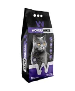 BENTONITINIS SUŠOKANTIS KAČIŲ KRAIKAS "Wonder White Levander" 11,8L / 10Kg., (0,5mm-2,00mm). 100% NATŪRALUS KRAIKAS