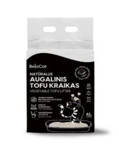 KAČIŲ KRAIKAS „Belocat” TOFU-6L/2,5Kg., (Original) 100% NATŪRALUS KRAIKAS - 8vnt. x 6L.