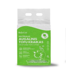 KAČIŲ KRAIKAS "Belocat" TOFU-6L/2,5Kg., (Apple) 100% NATŪRALUS KRAIKAS - 1vnt. x 6L.