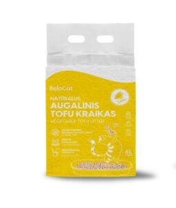 KAČIŲ KRAIKAS "Belocat" TOFU-6L/2,5Kg., (Lemon) 100% NATŪRALUS KRAIKAS - 8vnt. x 6L.