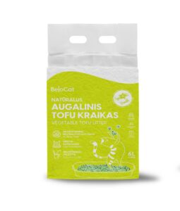 KAČIŲ KRAIKAS "Belocat" TOFU-6L/2,5Kg., (Vanilla) 100% NATŪRALUS KRAIKAS - 1vnt. x 6L.