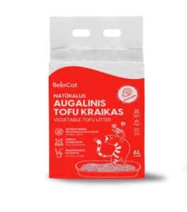 KAČIŲ KRAIKAS "Belocat" TOFU-6L/2,5Kg., (Watermelon) 100% NATŪRALUS KRAIKAS