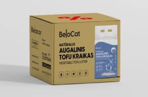 KAČIŲ KRAIKAS "Belocat" TOFU-6L/2,5Kg., (pienelio kvapo) 100% NATŪRALUS KRAIKAS - 8vnt. x 6L.