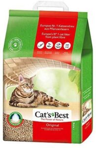 Cat's Best Original natūralus medienos pjuvenų kraikas katėms (sušokantis)20l.