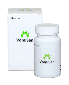 VOMISAN, pašaro papildas skrandžio gleivinei apsaugoti, šunims ir katėms