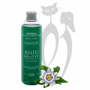 ANJU HERBAL, minkštinantis ir atgaivinantis kailį šampūnas šunims ir katėms - 250ml