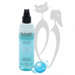 ANJU BI-PHASE, purškalas sąvėloms šalinti šunims ir katėms - 250ml