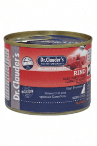 DR. CLAUDER'S drėgnas maistas šunims su jautiena ir prebiotikais 200g