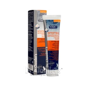 DR. CLAUDER'S INTESTINAL PASTE, pašaro papildas katėms nuo plaukų kamuoliukų susidarymo