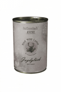 DR. CLAUDER'S BARF 100% mėsos konservai šunims ir katėms su jautiena, žvėriena ir ėriena 400g