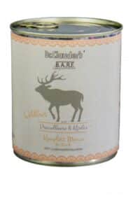 DR. CLAUDER'S BARF Complete mėsos ir daržovių konservai šunims su žvėriena 800g