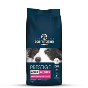 Pro-Nutrition Prestige Adult Exigent all sizes sausas maistas suaugusiems visų veislių šunims  3-12kg - 12 kg