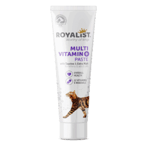 ROYALIST MULTI VITAMIN PASTE, pašaro papildas katėms ir kačiukams su taurinu ir salyklu, 100g