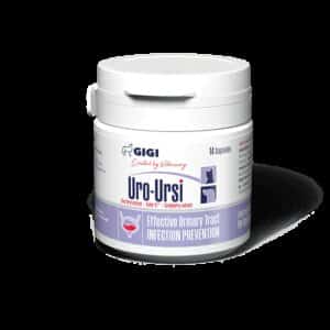 GIGI URO-URSI  Papildas šunims ir katėms akmenų pasišalinimui iš šlapimo takų - 28 tab.