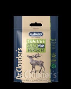 Dr.Clauder´s Trainee Snack Hirsch skanėstas mini gabaliukais su elniena 50 g