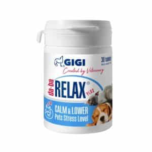 GIGI Da ba Relax  papildas šunims ir katėms nervų sistemai 30 tab.