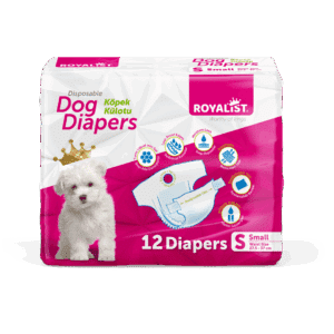 Royalist vienkartinės sauskelnės šunims S 12 vnt.