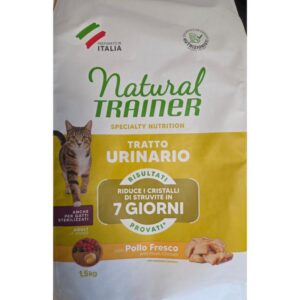 NATURAL TRAINER CAT URINARY CHICKEN su vištiena 1.5kg (6)