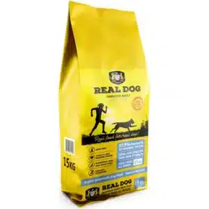 Real Dog Adult Sensitive su antiena ir daržovėmis, 15 kg