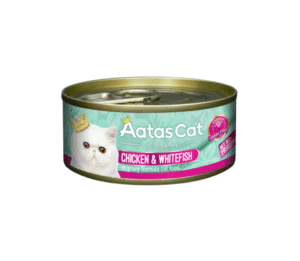 Aatas Cat Creamy konservuotas pašaras katėms Chicken&Whitefish 24 x