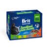 Brit Premium Cat konservuotas pašaras katėms maiš. Sterilised Plate 1200g (12x100g)