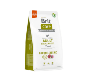 Brit Care Hypoallergenic Adult Small Breed Lamb&Rice sausas pašaras šunims su ėriena ir ryžiais