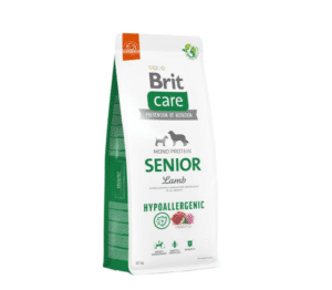 Brit Care Hypoallergenic Senior Lamb&Rice sausas pašaras šunims su ėriena ir ryžiais