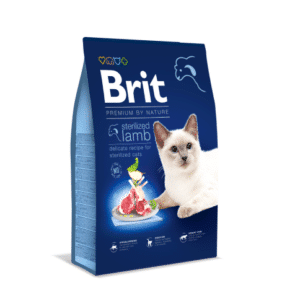 Brit Premium by Nature Cat Sterilized Lamb sausas pašaras sterilizuotoms katėms