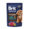 Brit Premium by Nature konservuotas pašaras šunims maiš. Lamb&Green Peas in Gravy