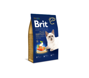 Brit Premium by Nature Cat Adult Salmon sausas pašaras katėms
