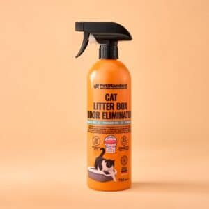 PetStandard kačių kraiko dėžės kvapų naikintojas, 750 ml