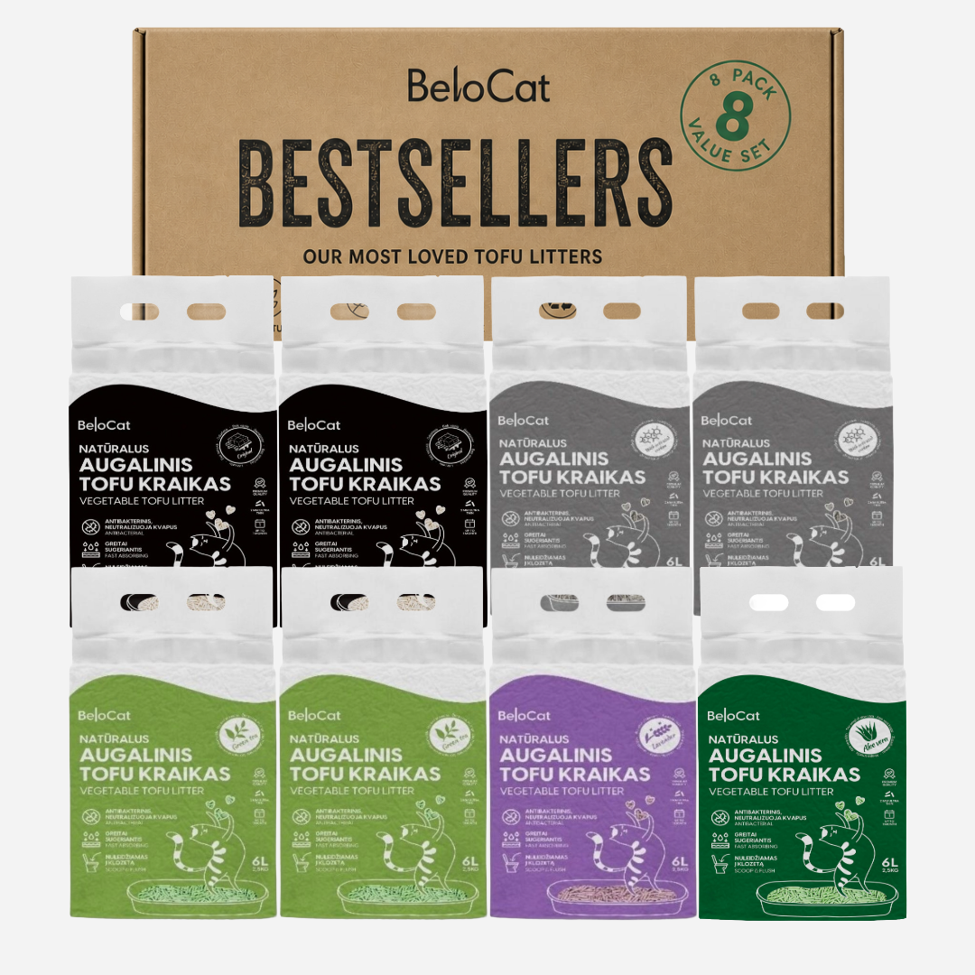 BeloCat TOFU „Bestsellerių rinkinys“ – 8 vnt. x 6 L BeloCat TOFU „Bestsellerių rinkinys“ – 8 vnt. x 6 L