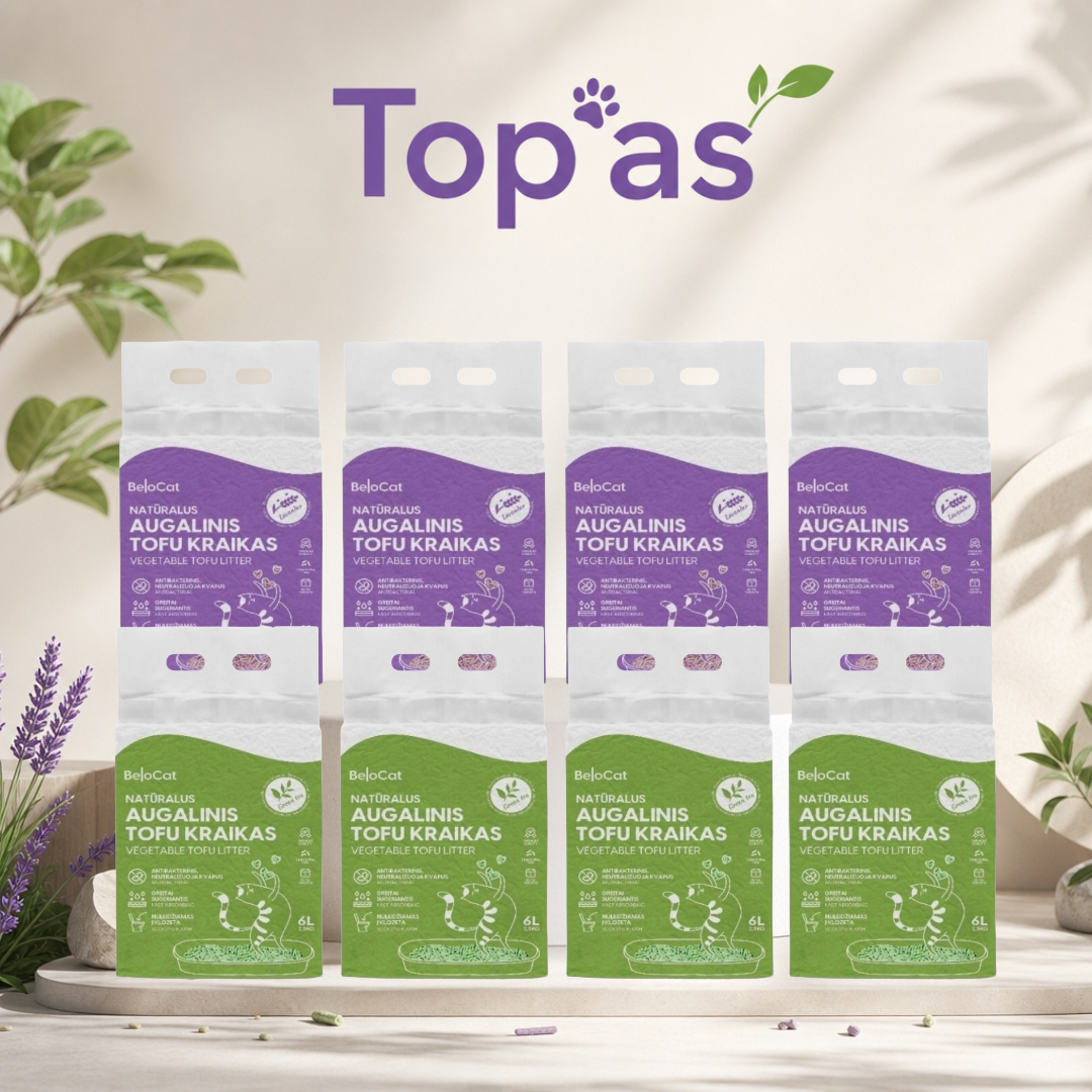 BeloCat TOFU Top’as rinkinys – 8 vnt. x 6 L BeloCat TOFU Top’as rinkinys – 8 vnt. x 6 L