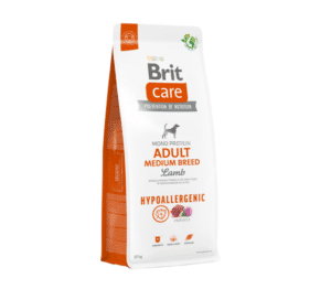 Brit Care Hypoallergenic Adult Medium Breed Lamb sausas pašaras šunims su ėriena