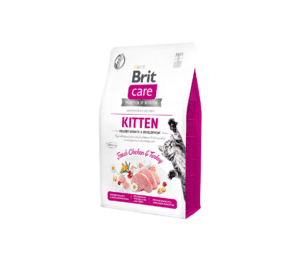 Brit Care Cat GF Kitten Healthy Growth&Development sausas pašaras katėms