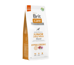 Brit Care Hypoallergenic Junior Large Breed Lamb sausas pašaras šunims su ėriena
