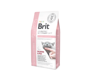 Brit GF Veterinary Diets Cat Hypoallergenic sausas pašaras katėms