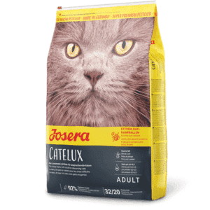Josera Catelux sausas pašaras katėms su paukštiena ir antiena, 10 kg – Josera pakuotė