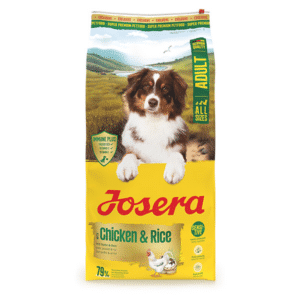 Josera Chicken and Rice A/S sausas pašaras šunims su paukštiena ir ryžiais, 12,5 kg – Josera pakuotė