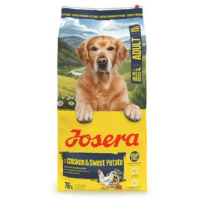 Josera Chicken and Sweet Potato M/M sausas pašaras šunims su paukštiena ir batatais, 12,5 kg – Josera pakuotė
